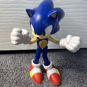 Sonic The Hedgehog 4" Action Figure Modern Sonic Jakks Pacific Articulated SEGA